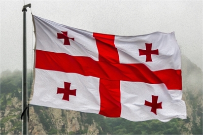 Georgian flag Georgian flag